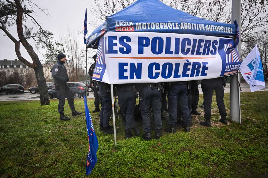 Protestos em França 2024