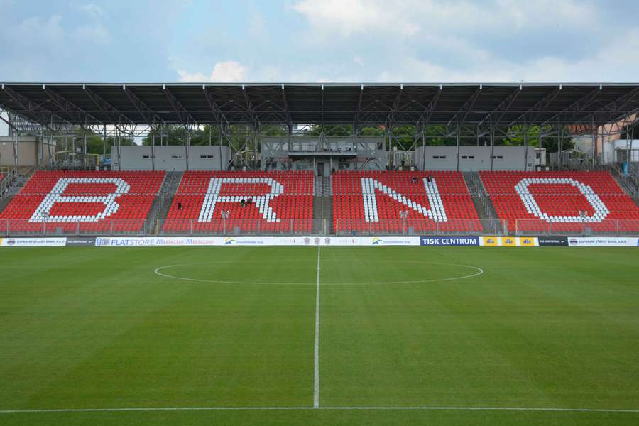 Stadion Zbrojovky na Srbské v Brně