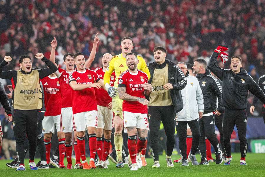 Benfica celebra triunfo europeu Benfica celebra triunfo europeu