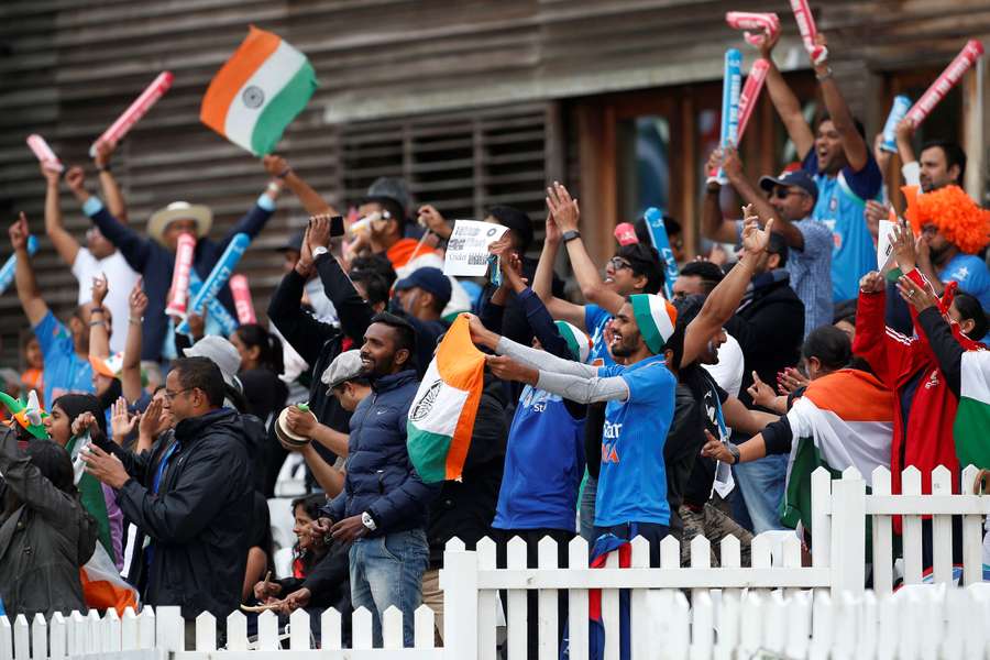 Os adeptos indianos vão encher os estádios de todo o país durante o Campeonato do Mundo
