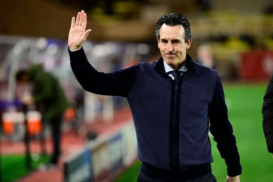 Emery, entrenador del Aston Villa
