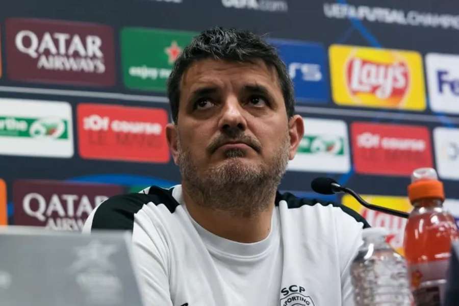 Nuno Dias, treinador do Sporting Nuno Dias, treinador do Sporting