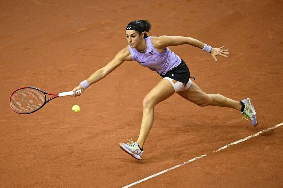 Caroline Garcia a perdu le fil du match.