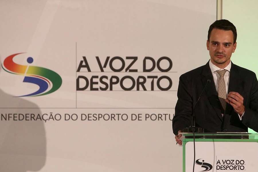 Daniel Monteiro, presidente da Confederação do Desporto de Portugal

