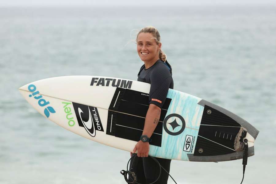 Yolanda Hopkins está na Ericeira