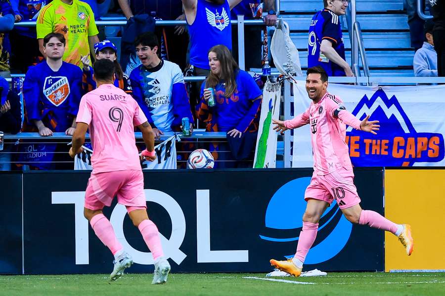 Messi war erneut an drei Treffern direkt beteiligt Messi war erneut an drei Treffern direkt beteiligt