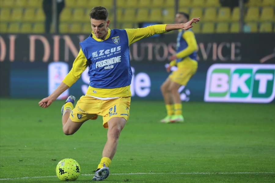 Daniel Boloca a înscris două goluri în 31 de partide pentru Frosinone în sezonul 2022/2023