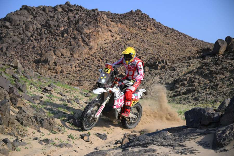 Martin Michek na letošním Dakaru.