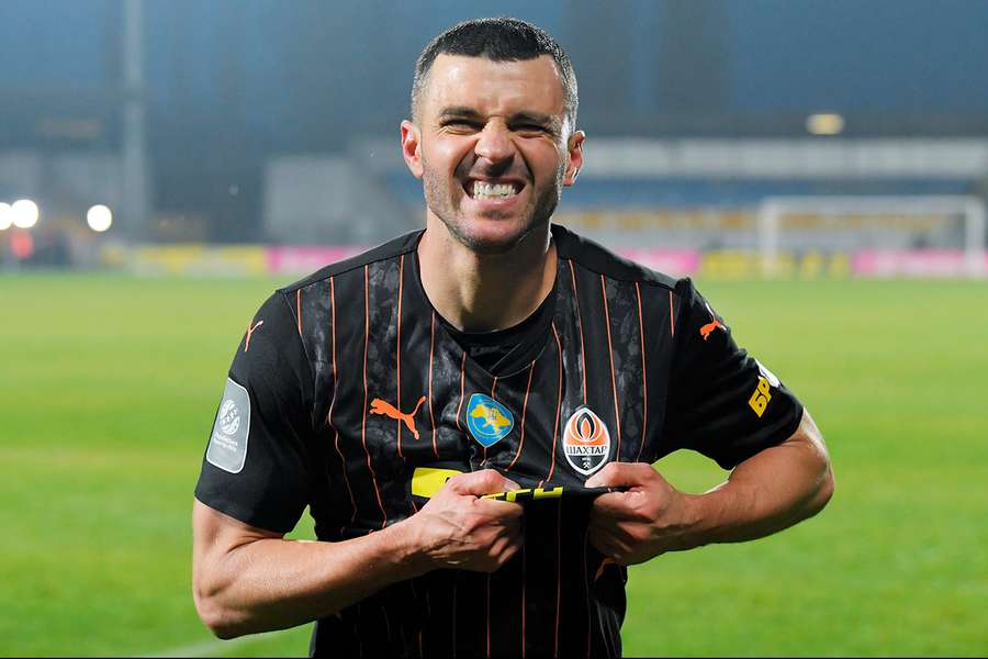 Júnior Moraes brilhou com a camisa do Shakhtar Donetsk