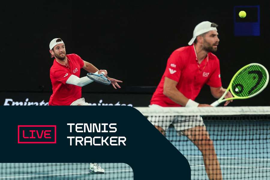 Bolelli e Vavassori in azione in finale