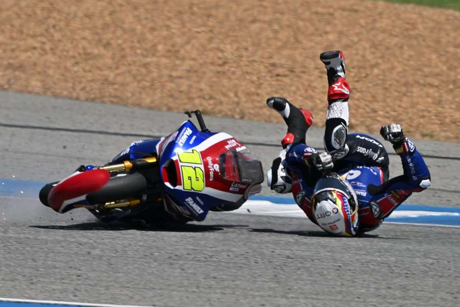 Salač v Buriramu spadl.