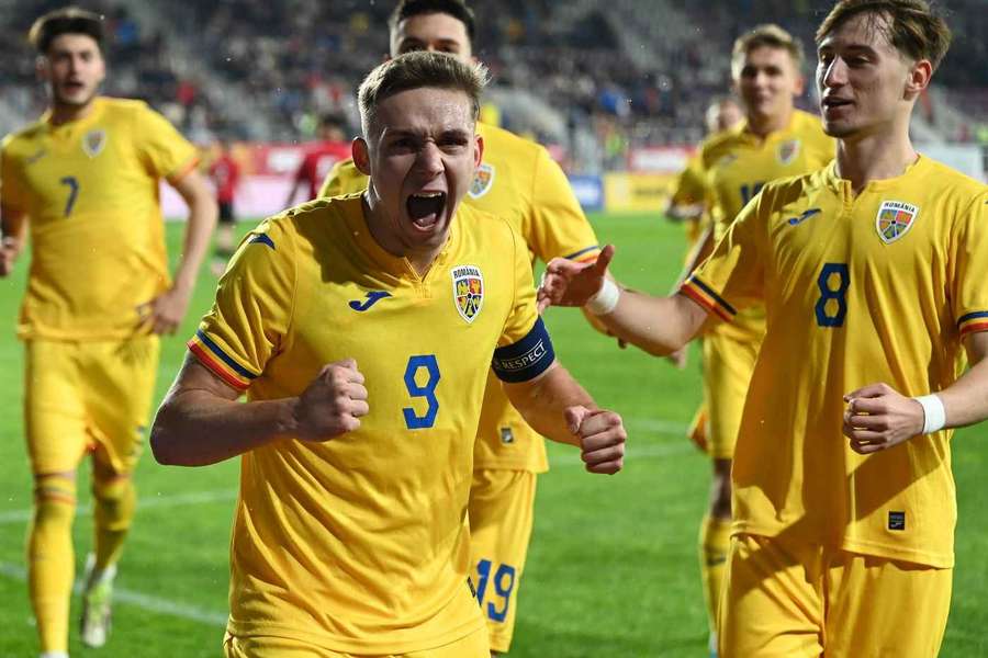 Louis Munteanu, primul hat-trick pentru tricolori 