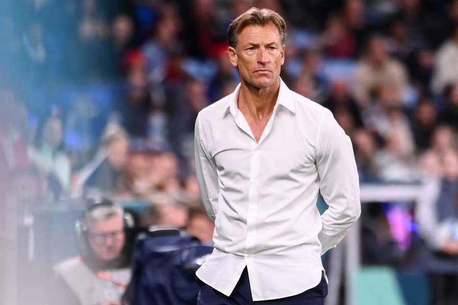 France coach Herve Renard watches on against Panama