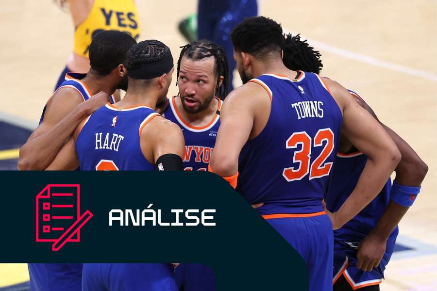 Os New York Knicks e o seu líder, Jalen Brunson