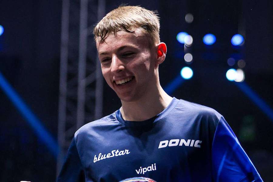 Flavien Coton lors du tournoi de Chennai fin-mars.