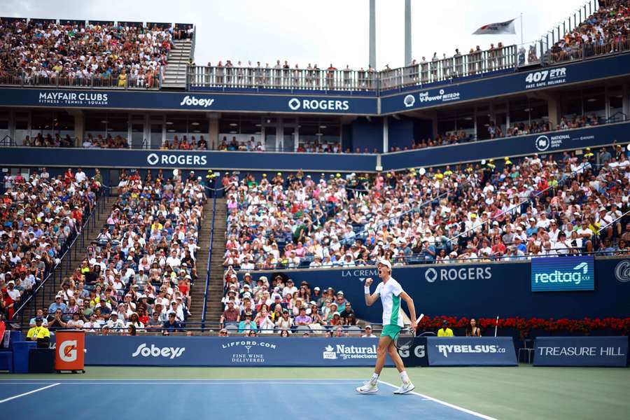 C'est Jannik Sinner qui est le dernier vainqueur à Toronto chez les hommes.