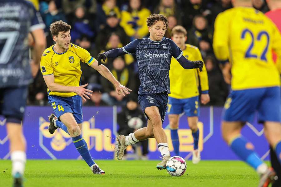 Brondby took all three points against AGF MOnday evening