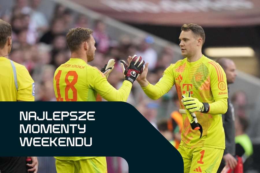 Manuel Neuer dał zadebiutować swojemu młodszemu koledze w dniu kamienia milowego.