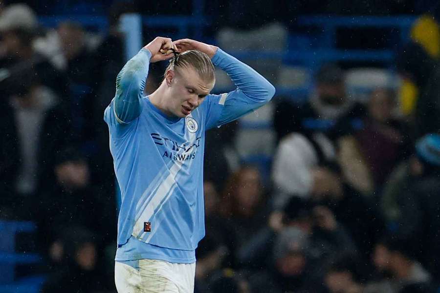 Haalandova efektivita klesá, Guardiola přiznal možné vyčerpání.