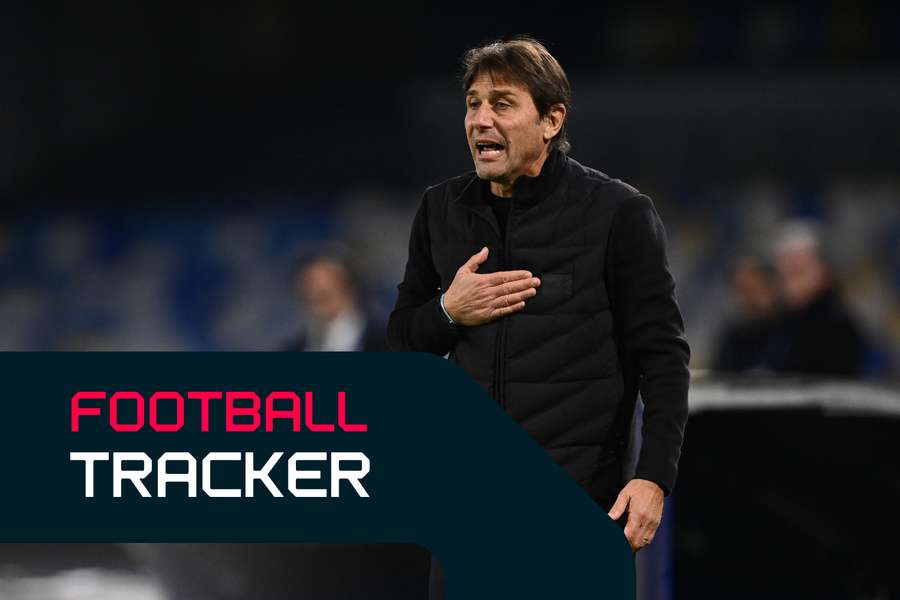 Antonio Conte's Napoli face Juventus this evening Antonio Conte's Napoli face Juventus this evening