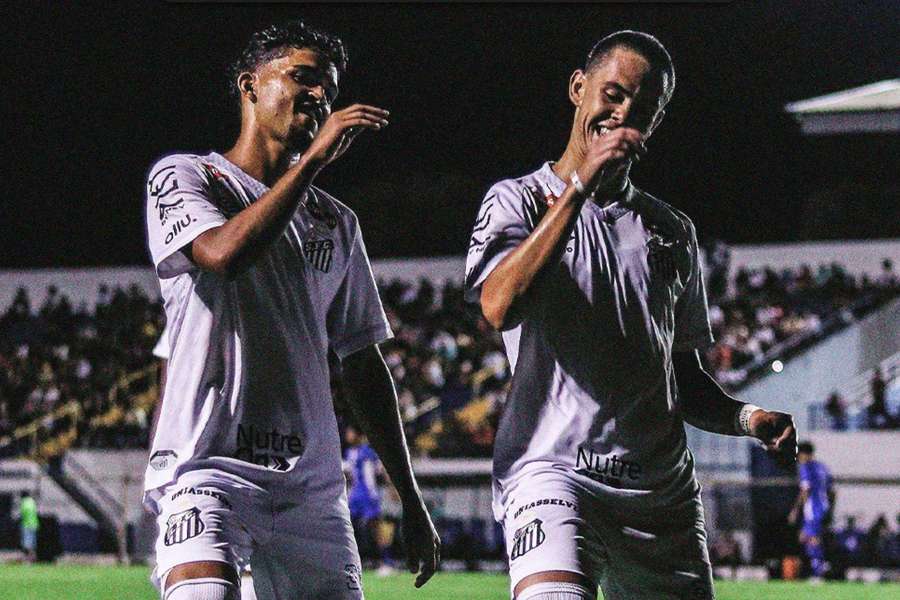 Santos está garantido na 2ª fase da Copinha Santos está garantido na 2ª fase da Copinha