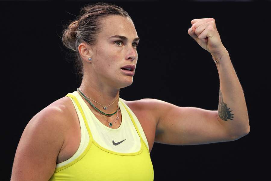 Belarus' Aryna Sabalenka is the top seed in Melbourne and favourite to win the first semi-final