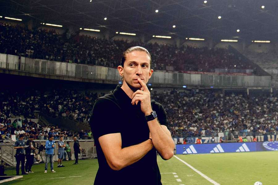 Filipe Luís, treinador do Flamengo