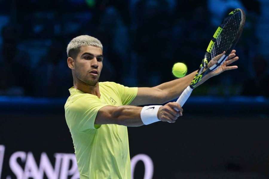 Alcaraz patří k hlavním hvězdám Turnaje mistrů. Alcaraz patří k hlavním hvězdám Turnaje mistrů.