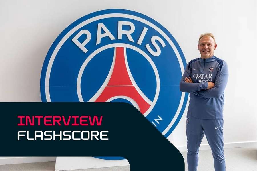 Jean-François Vulliez lors de sa signature au PSG à l'été 2025. Jean-François Vulliez lors de sa signature au PSG à l'été 2025.