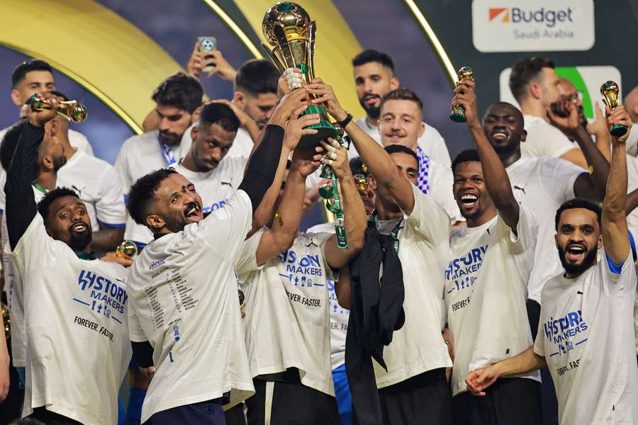 Al Hilal have won a league and cup double