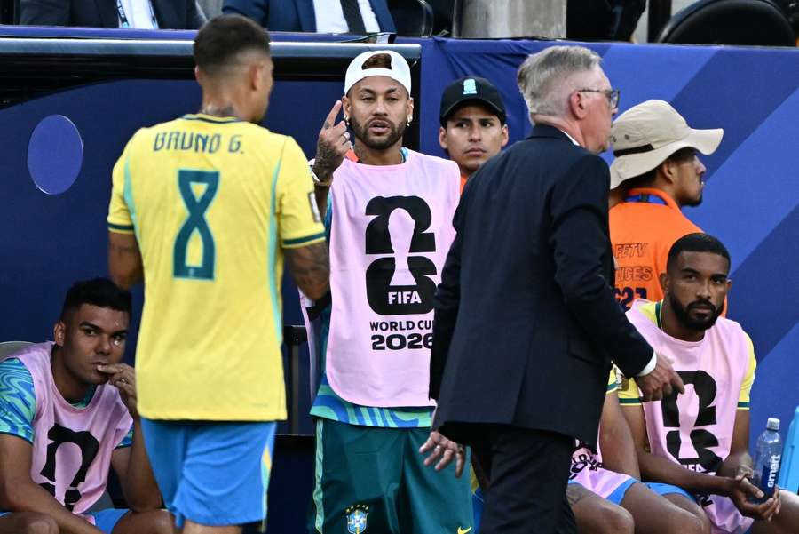 Bruno Guimarães, Neymar y Ancelotti