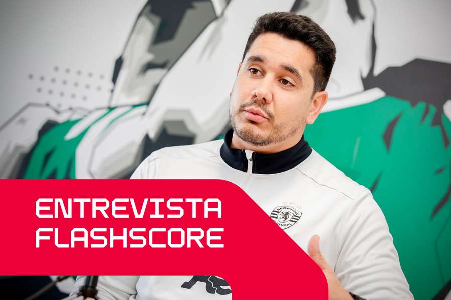 Filipe Santos, treinador da equipa sub-14 do Sporting