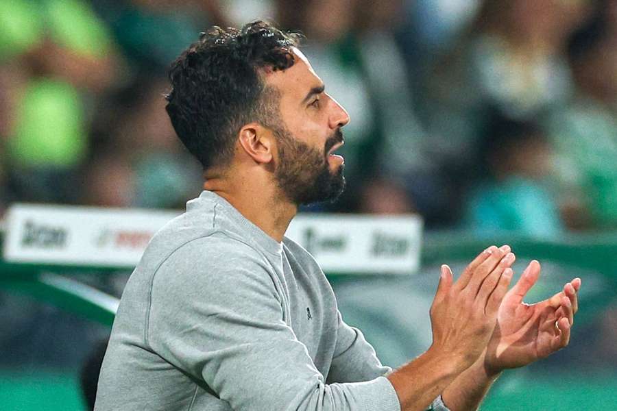 Rúben Amorim, treinador do Sporting