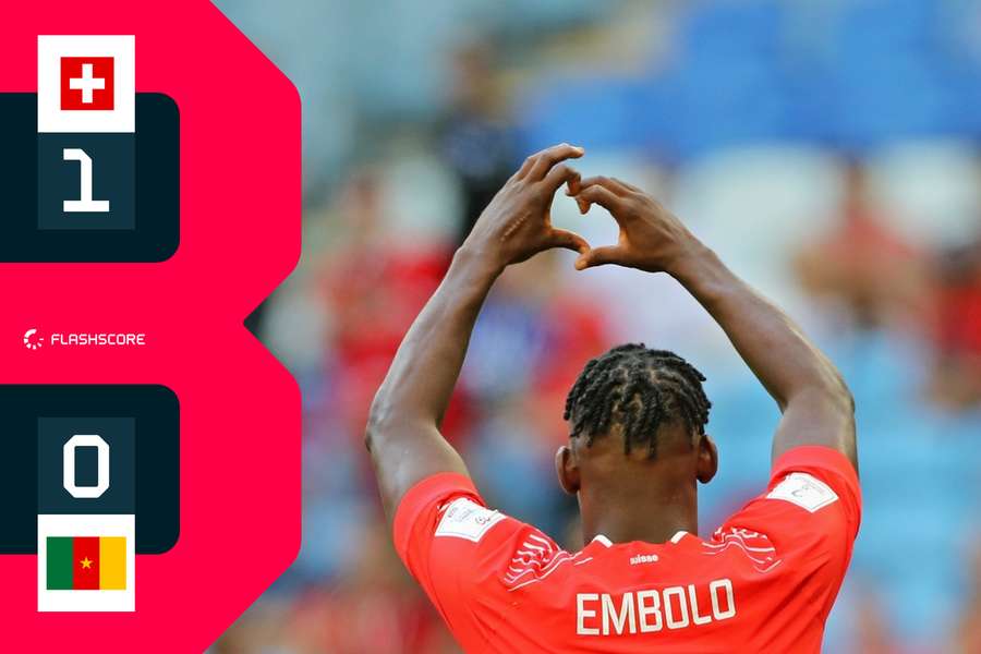 Embolo zostrelil "svoj" Kamerun.