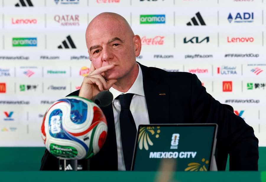 FIFA president Gianni Infantino FIFA president Gianni Infantino