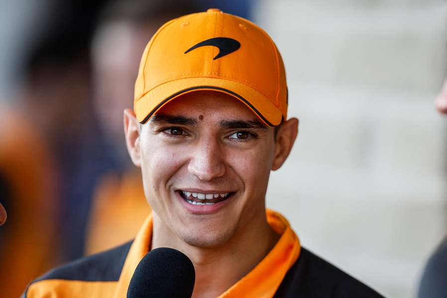 Álex Palou, en 2022 vistiendo los colores de McLaren 