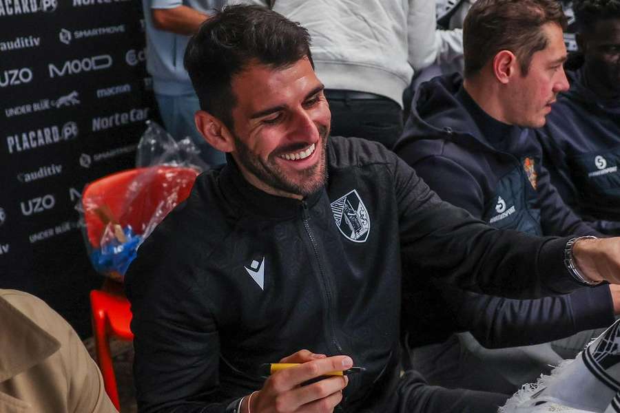 Nélson Oliveira também esteve presente na visita