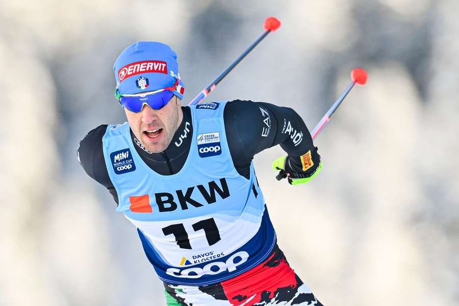 Ital Federico Pellegrino předstihl Klaeba o 15 setin sekundy.