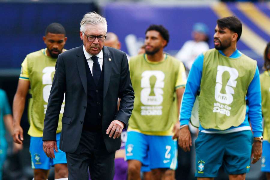 Carlo Ancelotti s Brazílií nepřešel osmifinále.