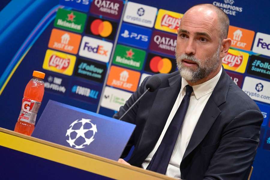 Igor Tudor in conferenza stampa