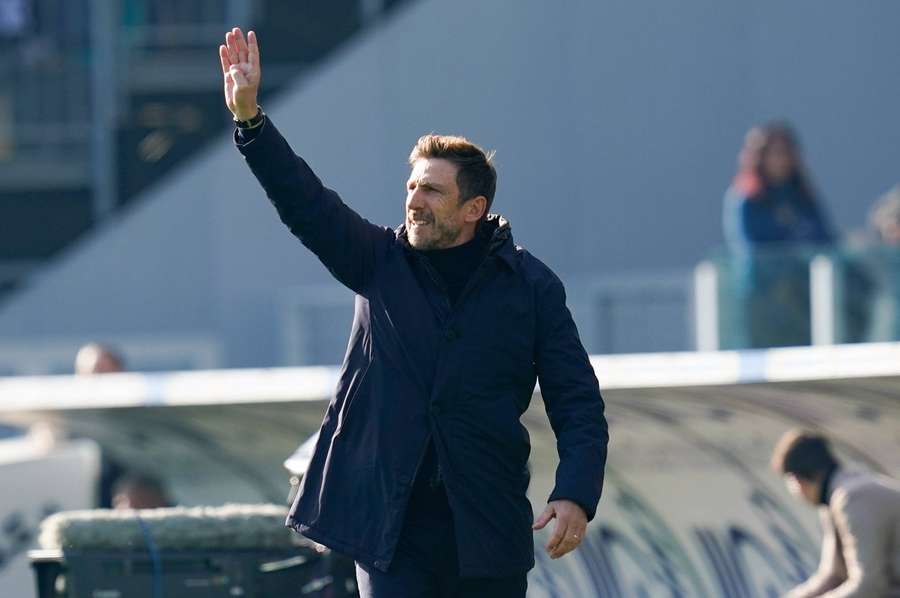 Eusebio Di Francesco, treinador do Frosinone