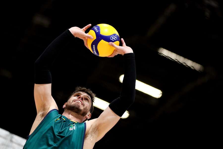 Levantador Bruninho é uma das mais importantes referências da Seleção de vôlei do Brasil