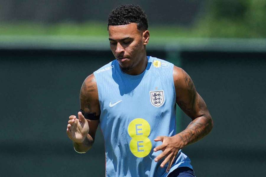 England's Morgan Rogers during training England's Morgan Rogers during training