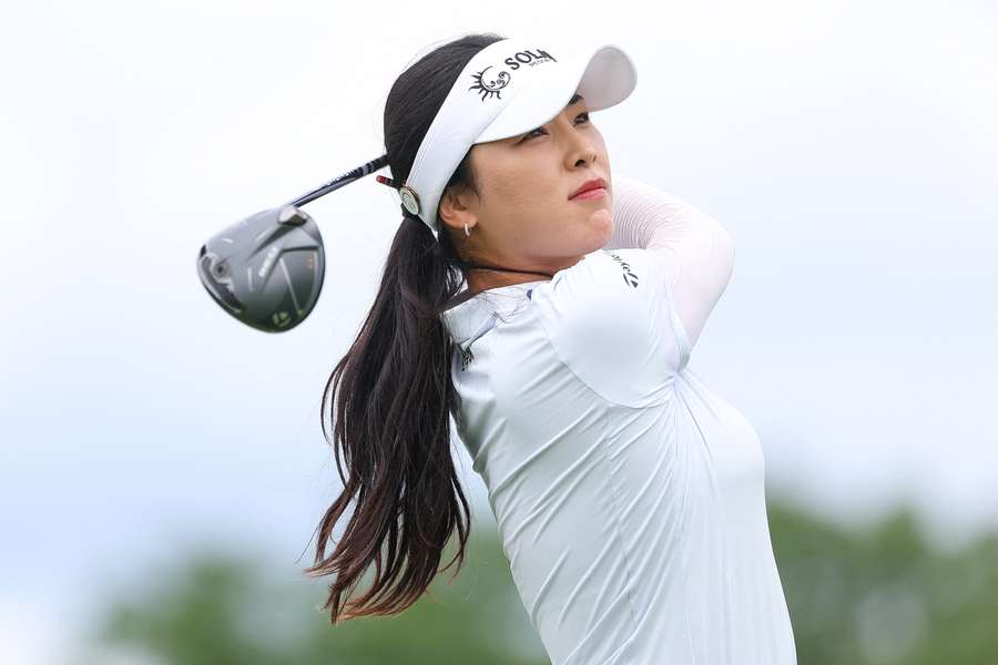 Yoon in action at the Women's PGA Championship