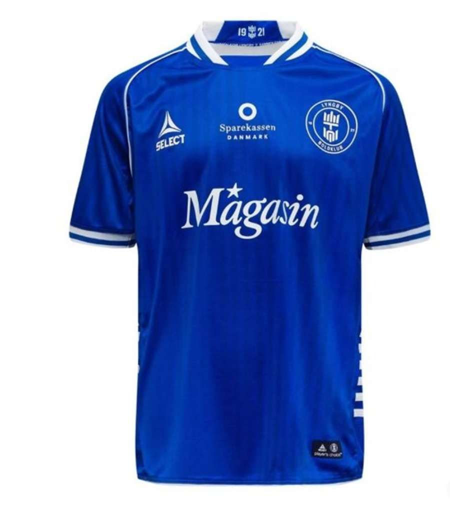 Lyngby Boldklub home shirt