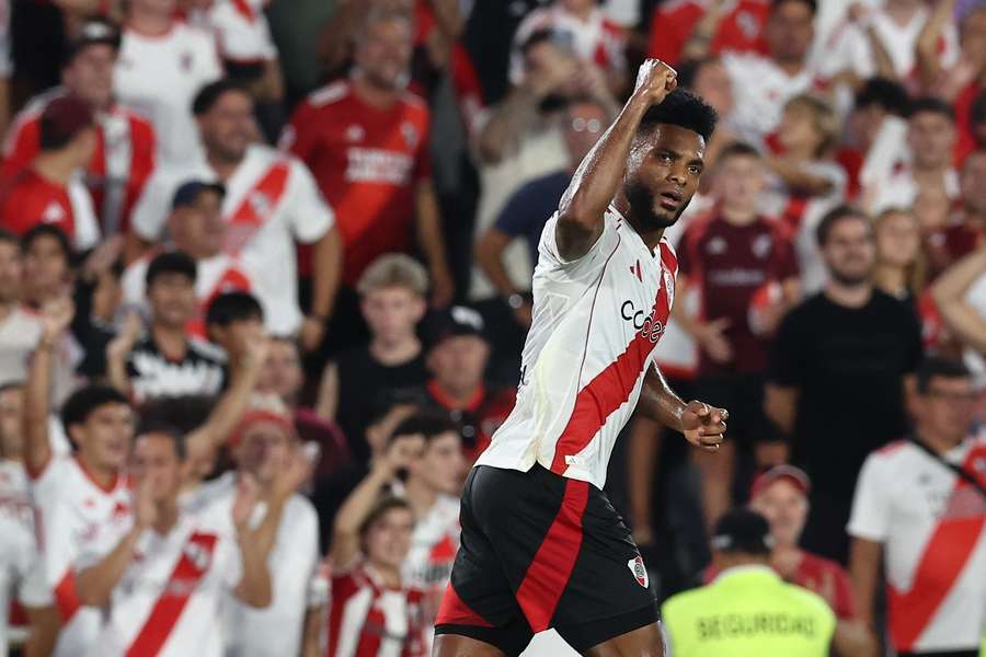 Miguel Borja, autor del único gol del partido.