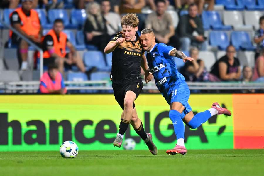 Marek Havran (vlevo) prodloužil kontrakt v Baníku Ostrava.