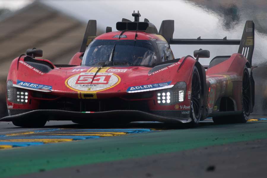 O carro 51 da Ferrari fez história em Le Mans e encerrou um jejum de 58 anos da equipe