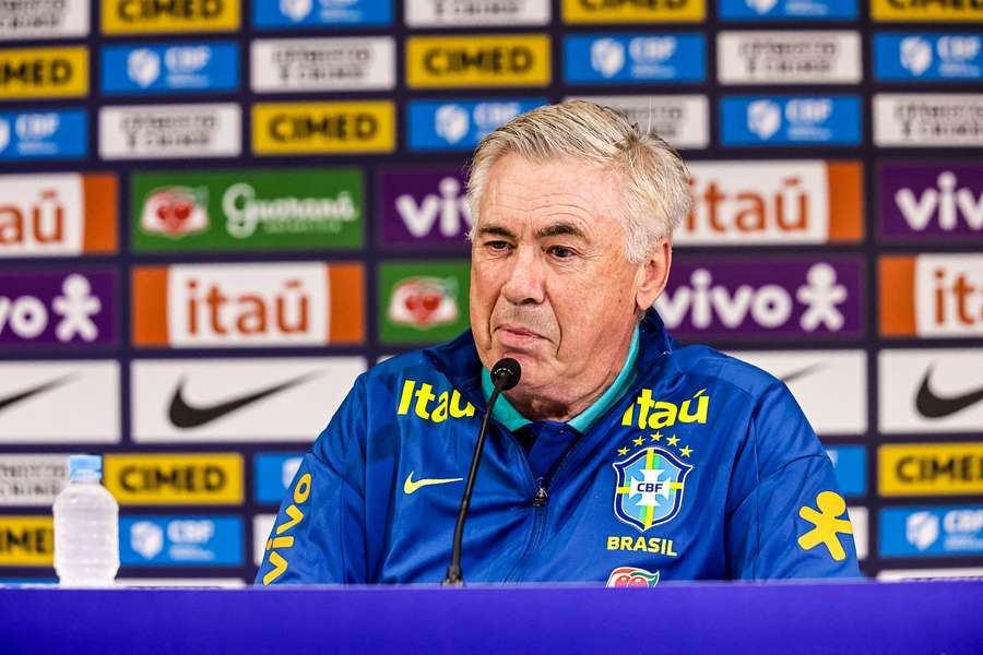 Carlo Ancelotti, entrenador de Brasil