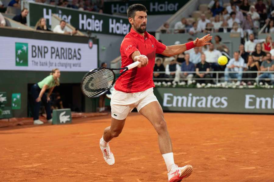 Djokovic claims 99th French Open win against Misolic to move into the last 16 Djokovic claims 99th French Open win against Misolic to move into the last 16